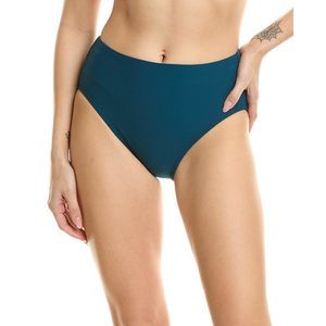 Contours by Coco Reef Womens Shaping Bikini Swim Bottom Separates Blue L